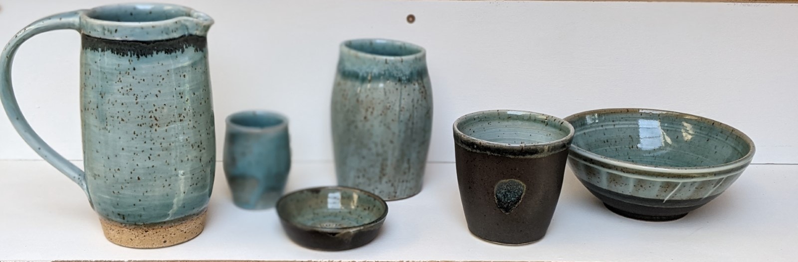 Glacier Pots Lisa Donaldson Ceramics